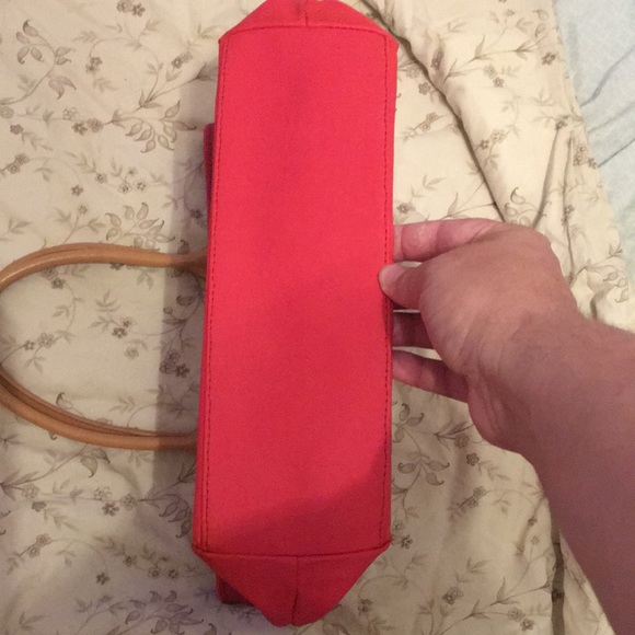 Tory Burch Jaden Canvas Leather Handle Tote - Picture 5 of 13